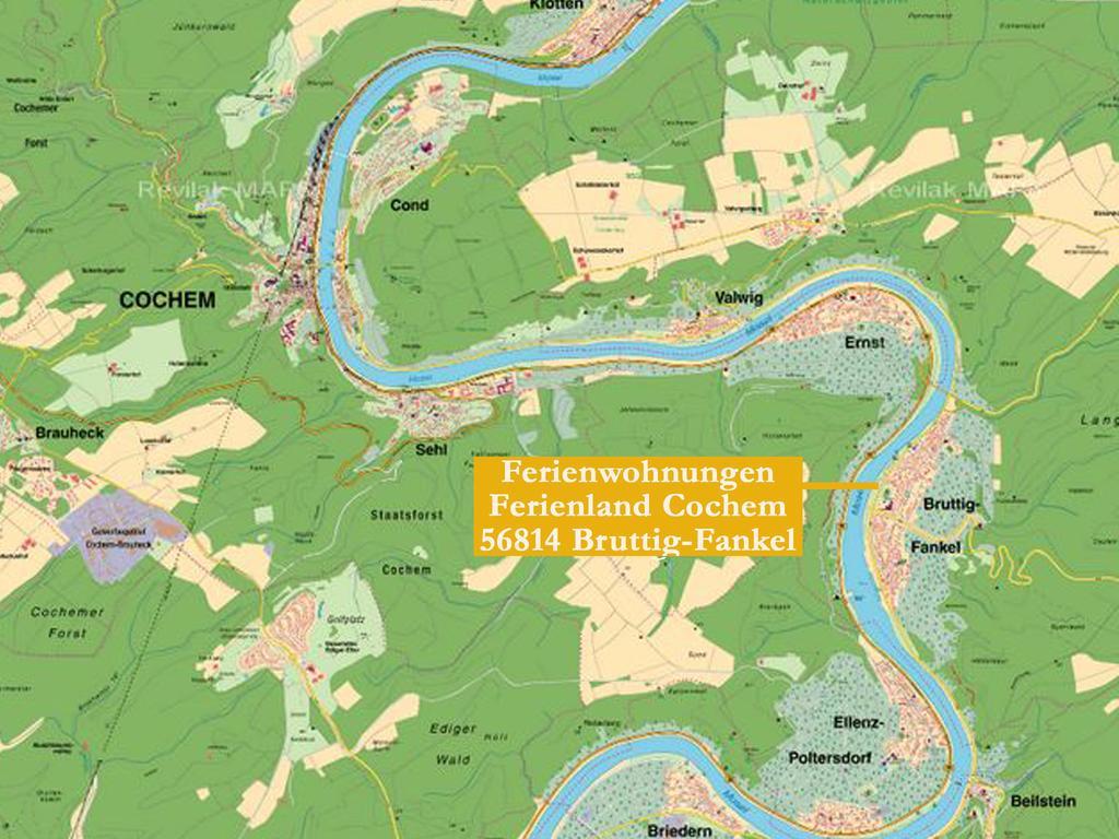 Ferienwohnungen Ferienland Cochem Bruttig-Fankel Kültér fotó